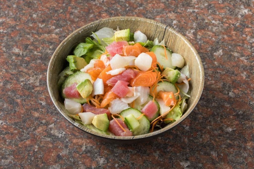 Mixed Sashimi Salad