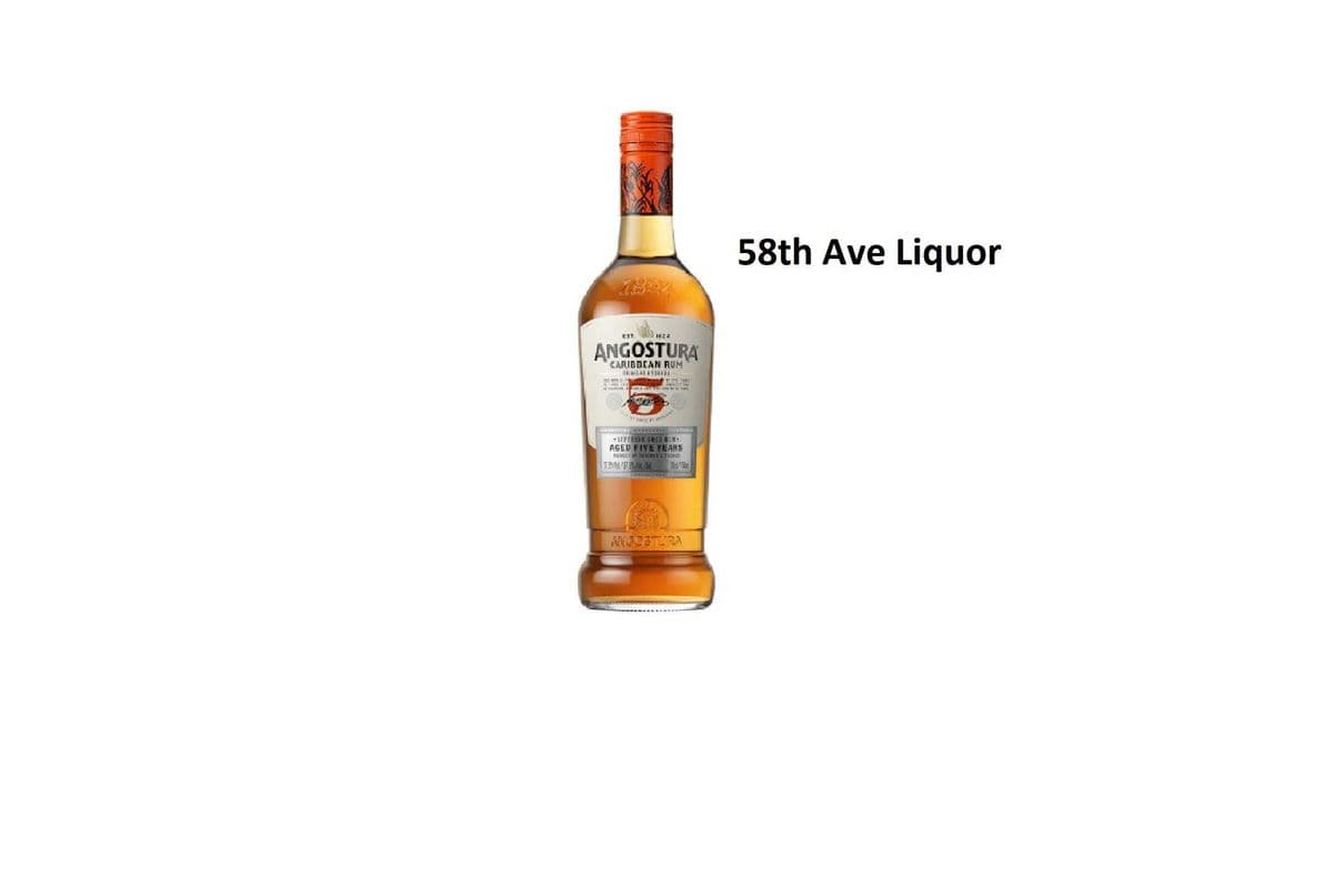 ANGOSTURA 5 YEAR OLD RUM 750ML (1 x 750ML)