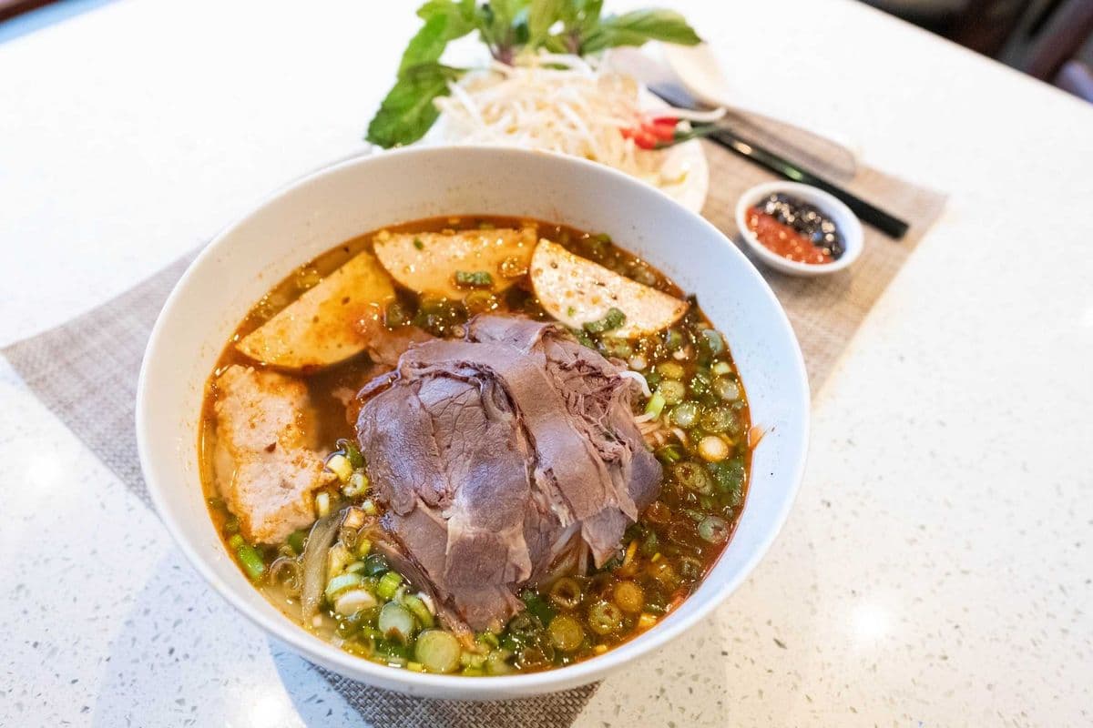 18. Hue-Style Beef with Thick Vermicelli