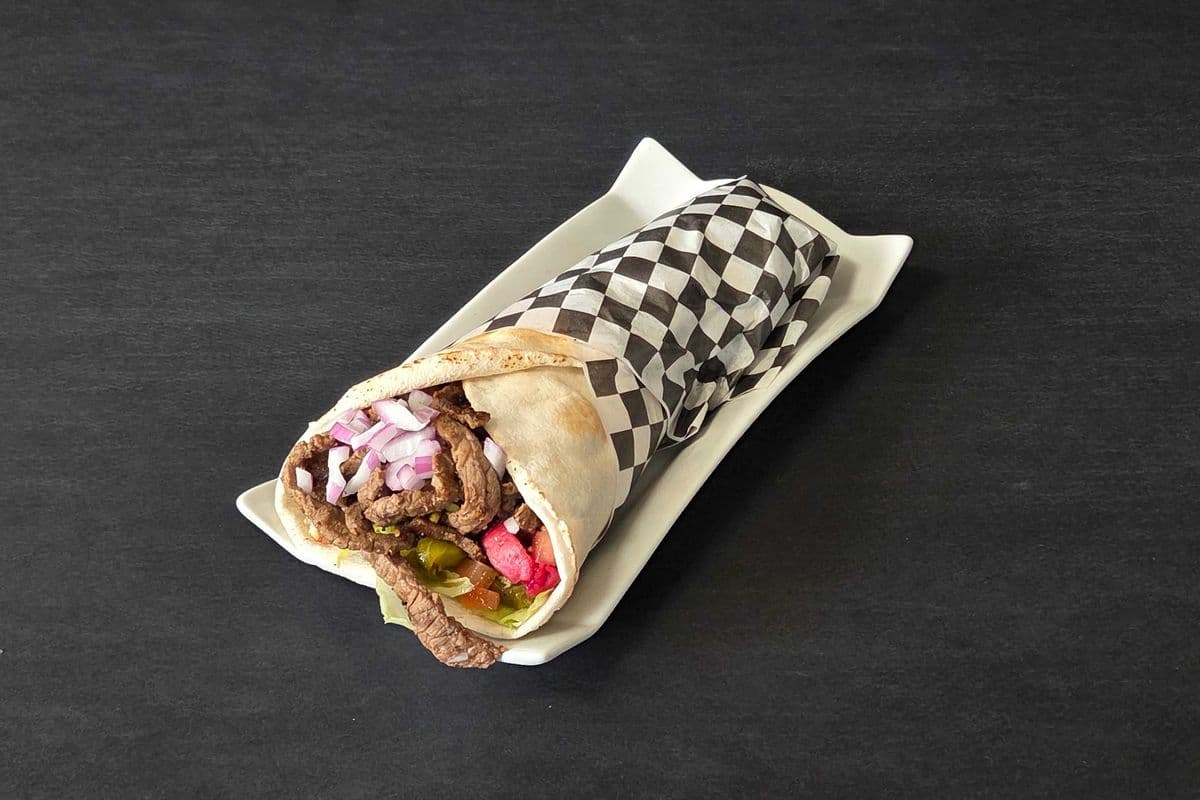 Beef Shawarma Wrap