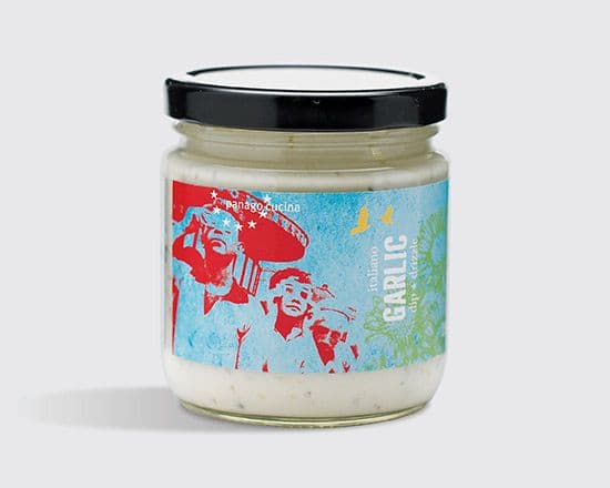 Italian Garlic Jar