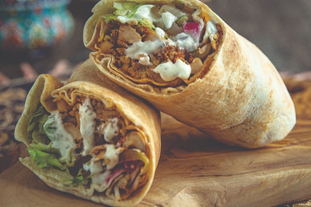 Large Chicken Shawarma Wrap