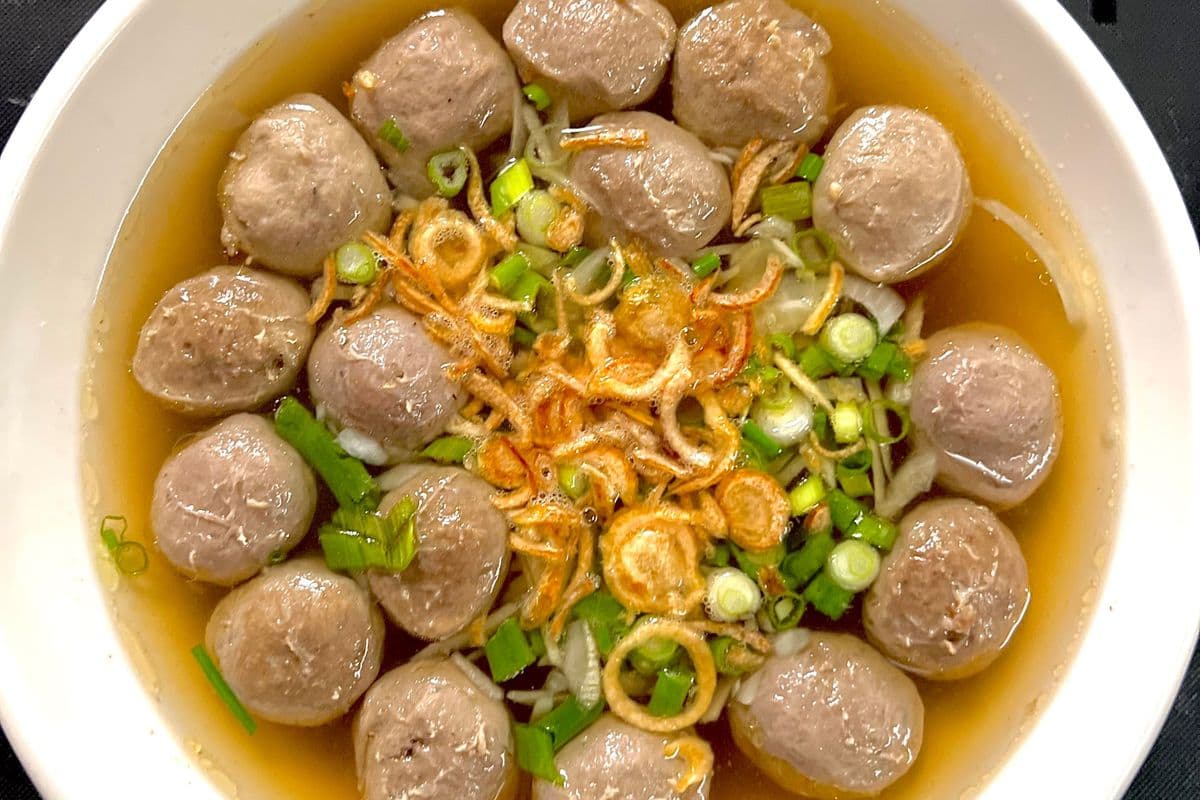 Beef Ball Soup - Sup Bo Vien