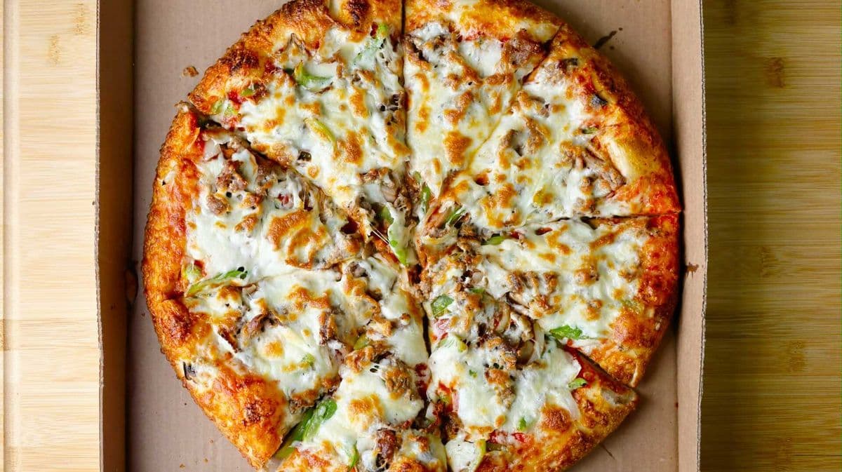 18" Cheese Steak Pizza