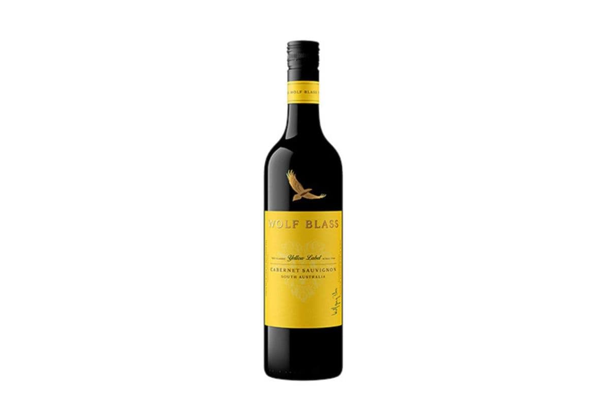 Wolf Blass Yellow Cabernet Sauvignon (Australia) (1 x 750 ml)