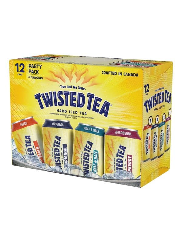 Twisted Tea Variety (12 Pack Cans) (12 x 355 ml)