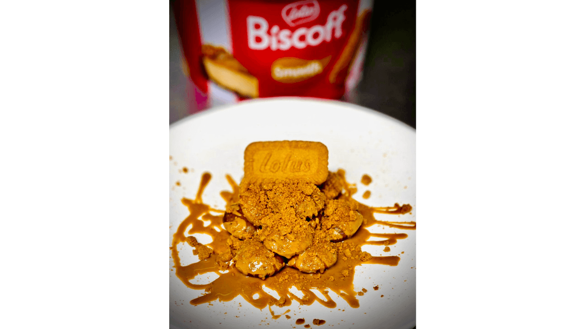 Lotus Biscoff Mini Pancakes