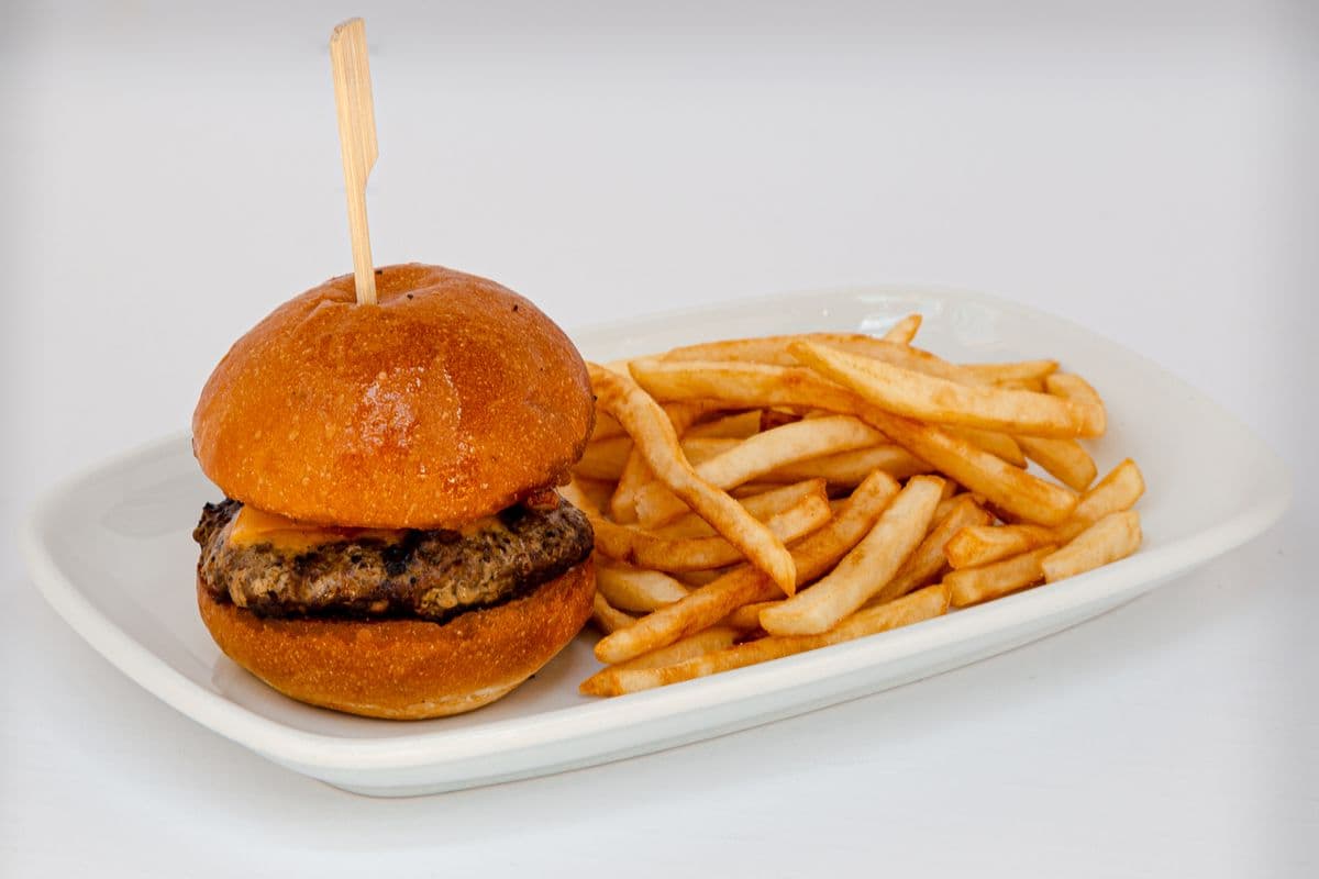 Kids' Bacon and Cheddar Hamburger