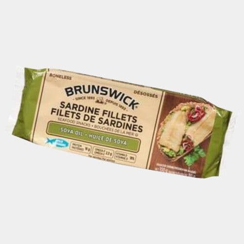 Brunswick Sardines huile de soya / Brunswick Sardine Fillets Soya Oil