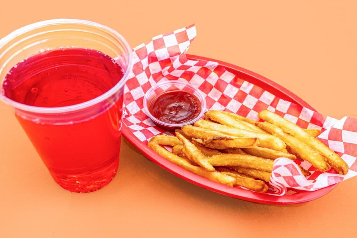 Combo with Fries and Pop
