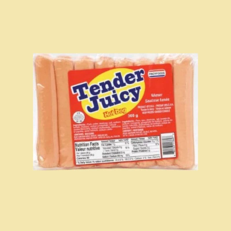 Hotdog, 340G, Tender Juicy