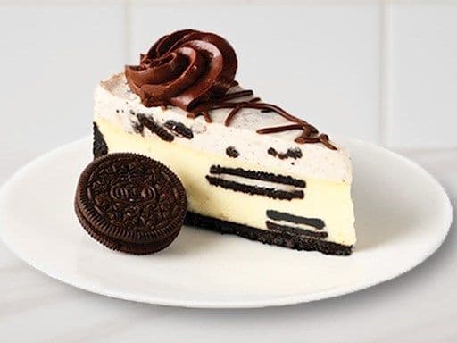 Tranche de Gâteau au Fromage Oreo® / Oreo® cheesecake slice
