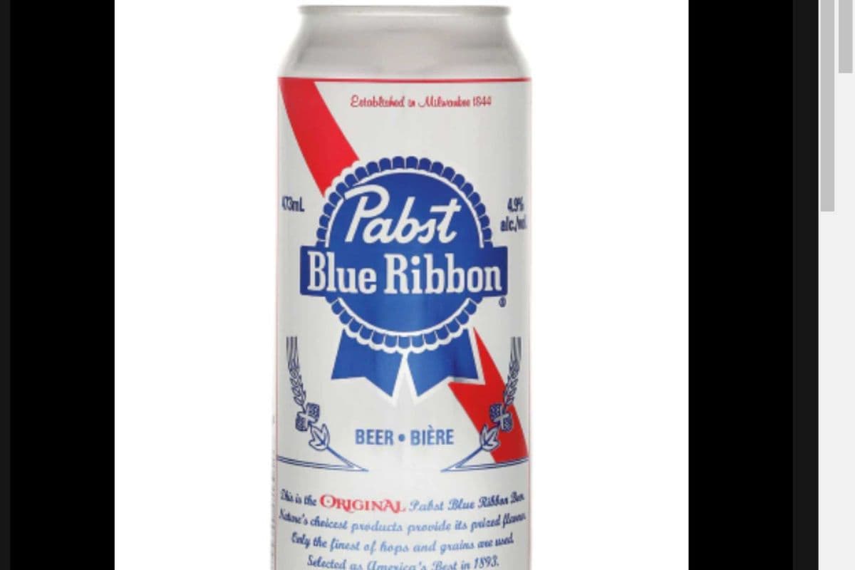 Pabst Blue Ribbon 4.9% (1 x 710ml)