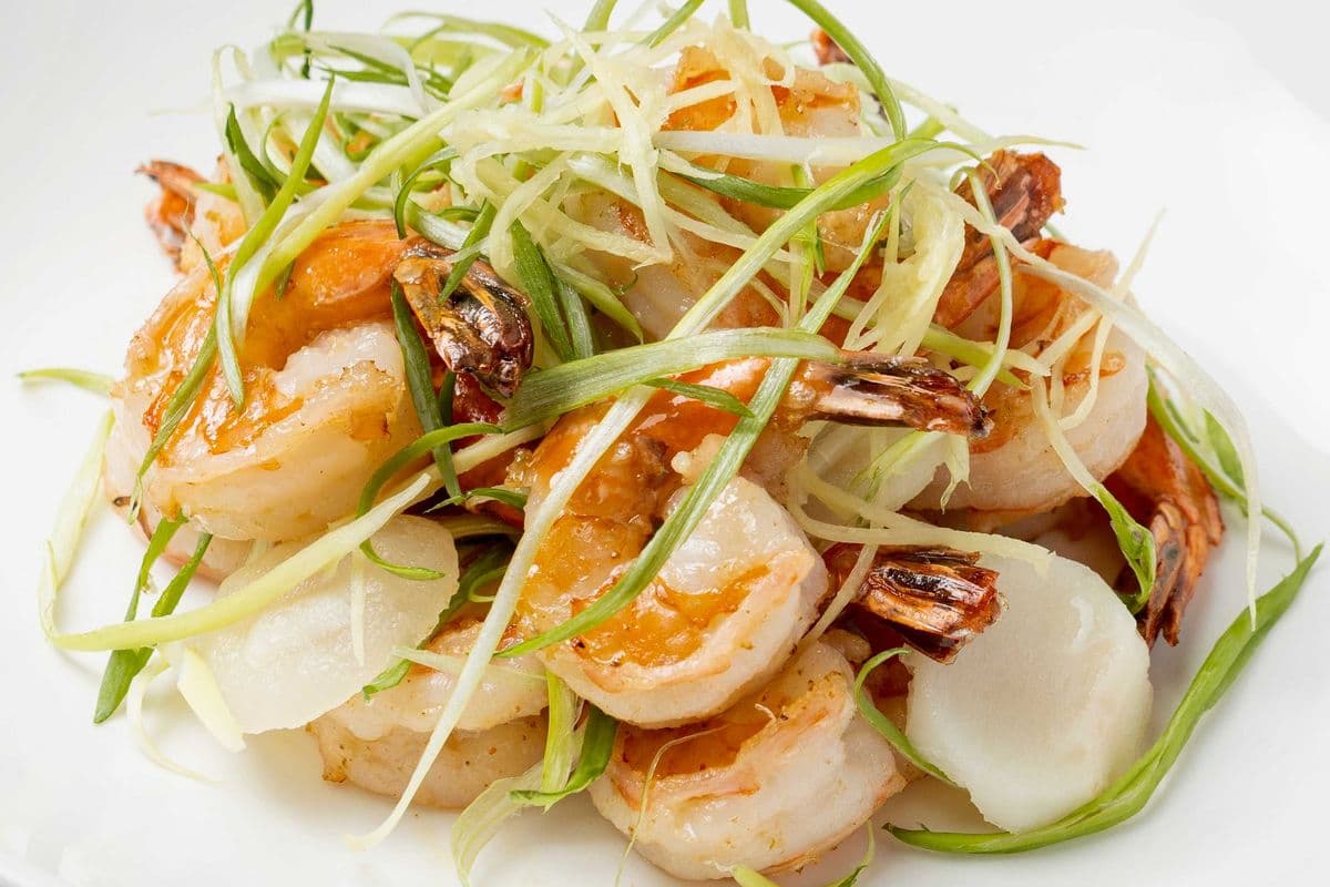 206. Ginger Shrimp 薑蔥蝦