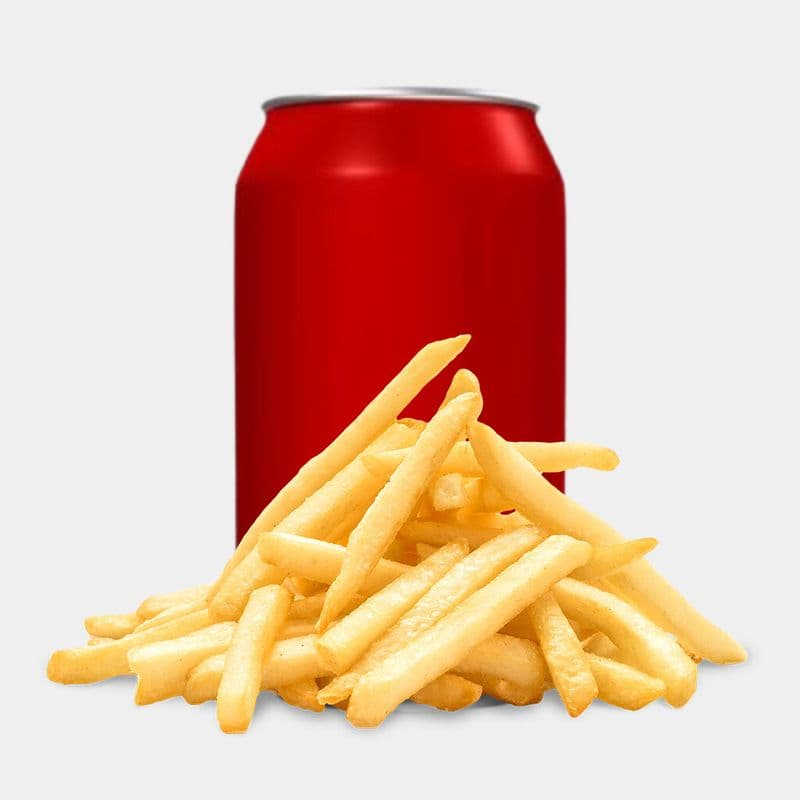 Fries and Canned Pop