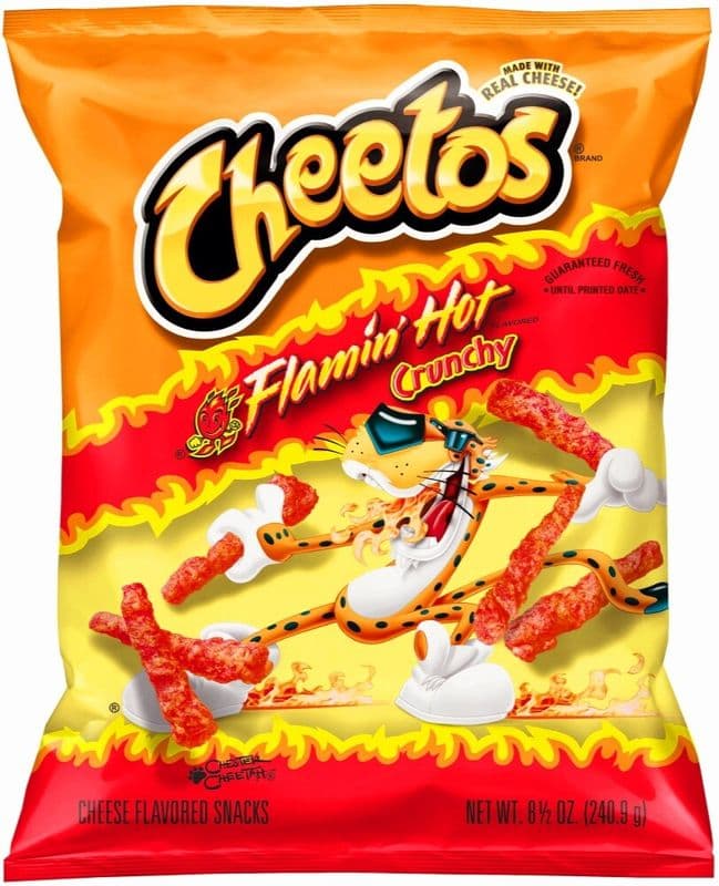 Cheetos Croquant Enflamme 285g/  Cheetos Crunchy Flamin' Hot 235g