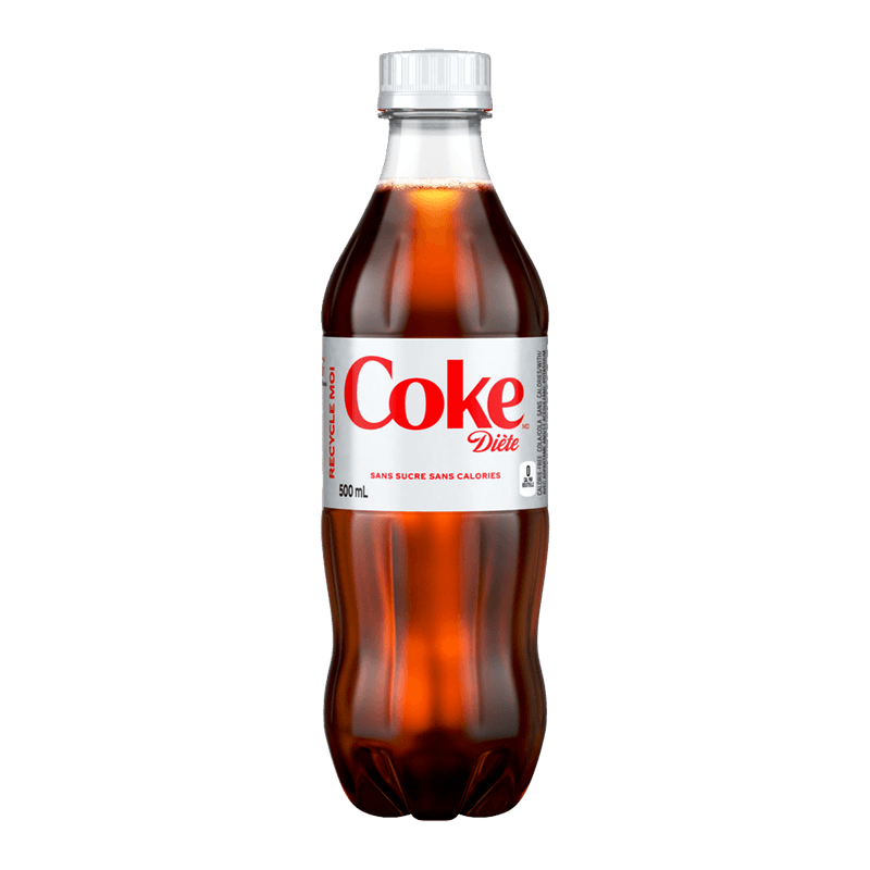 Bouteille Coca-Cola diète / Diet Coke bottle
