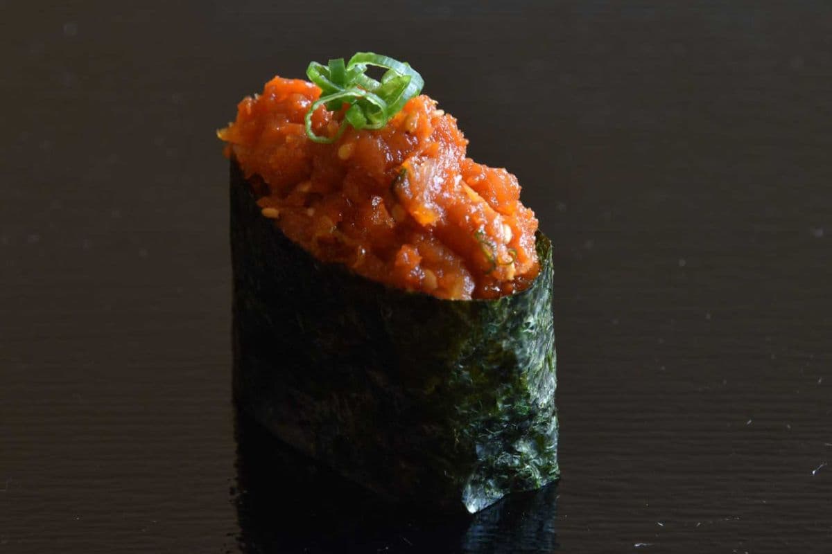 Spicy Tuna Gunkan Sushi