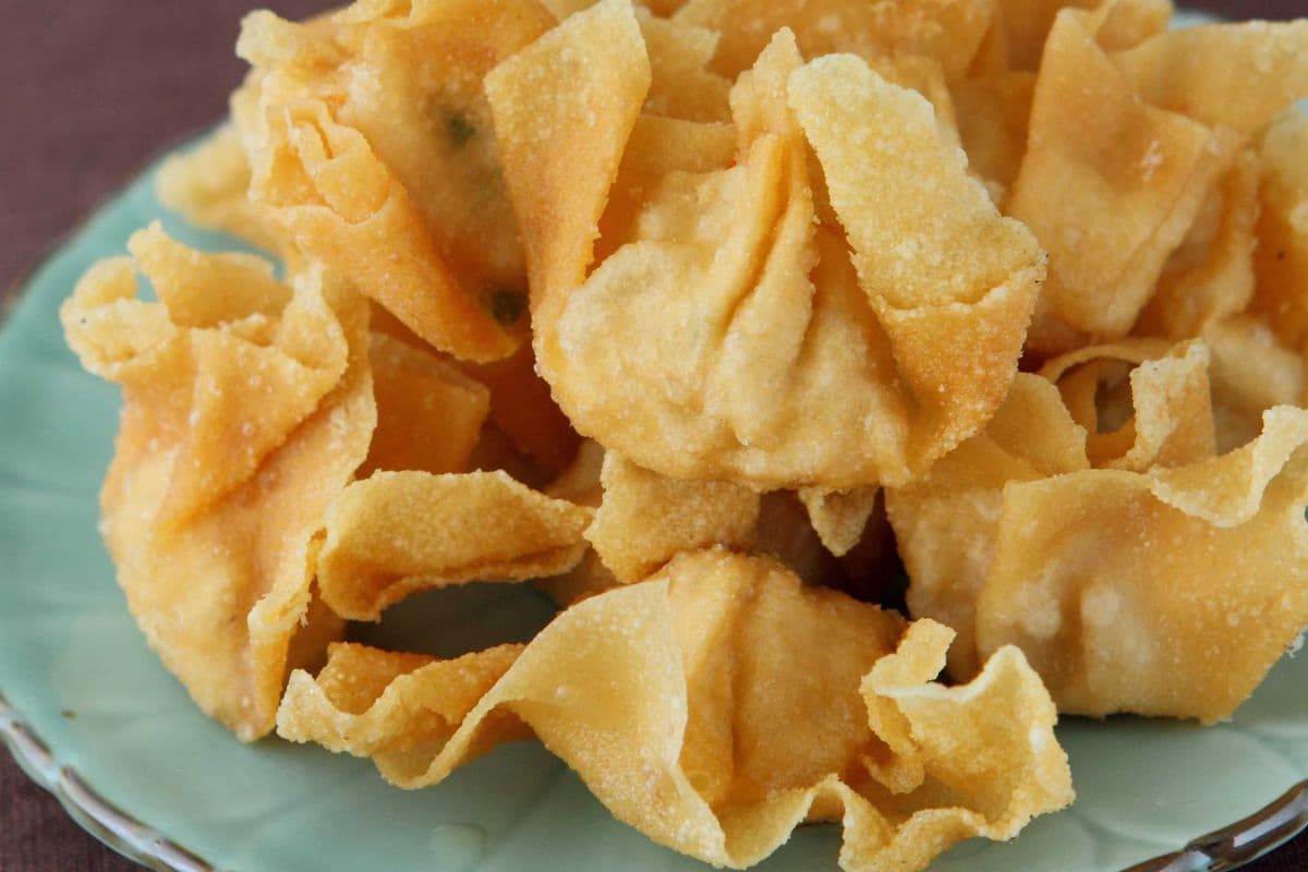Crispy Shrimp Dumplings (10 pcs) 炸水餃
