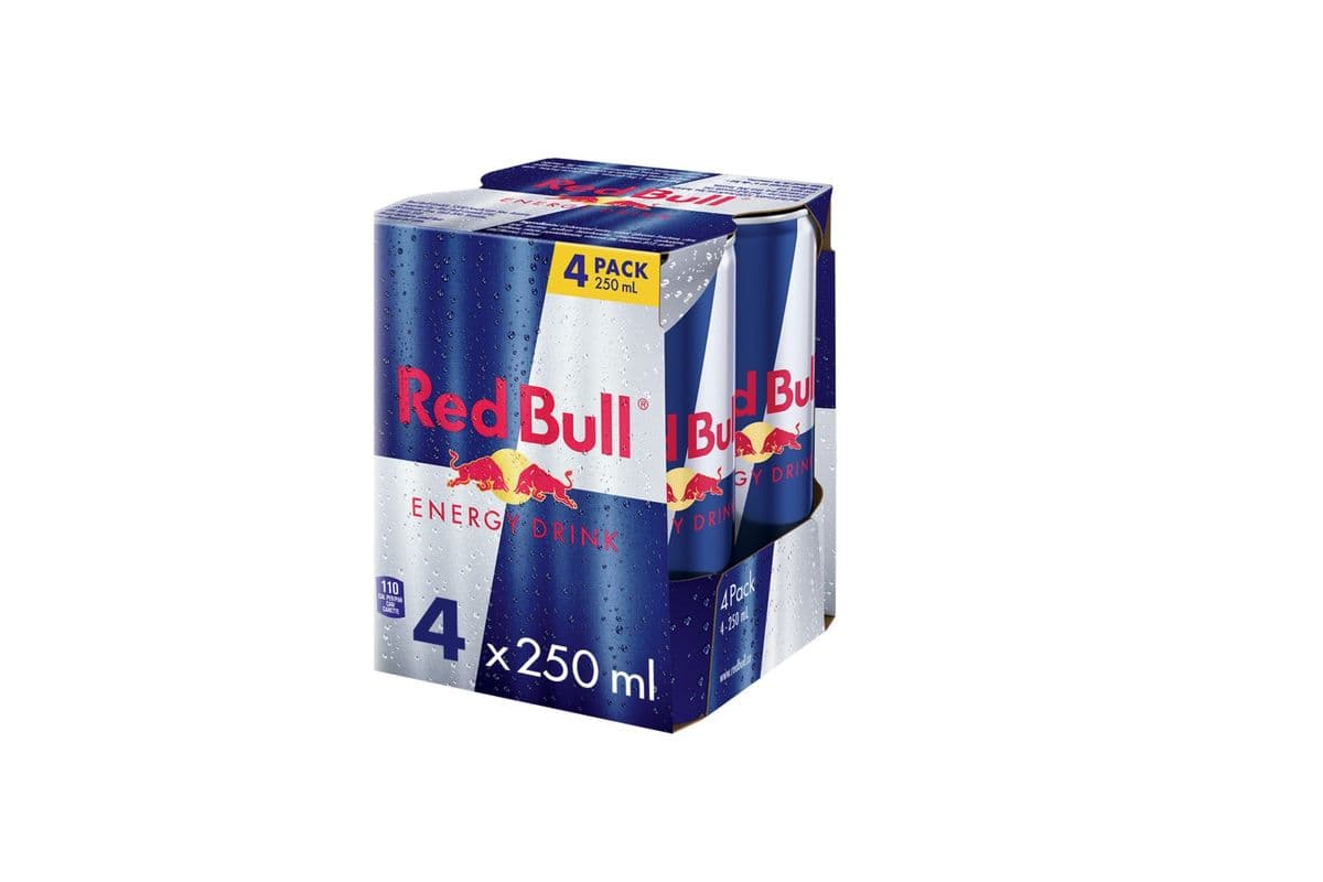 Red Bull Energy (4 Pack) (250 ml)