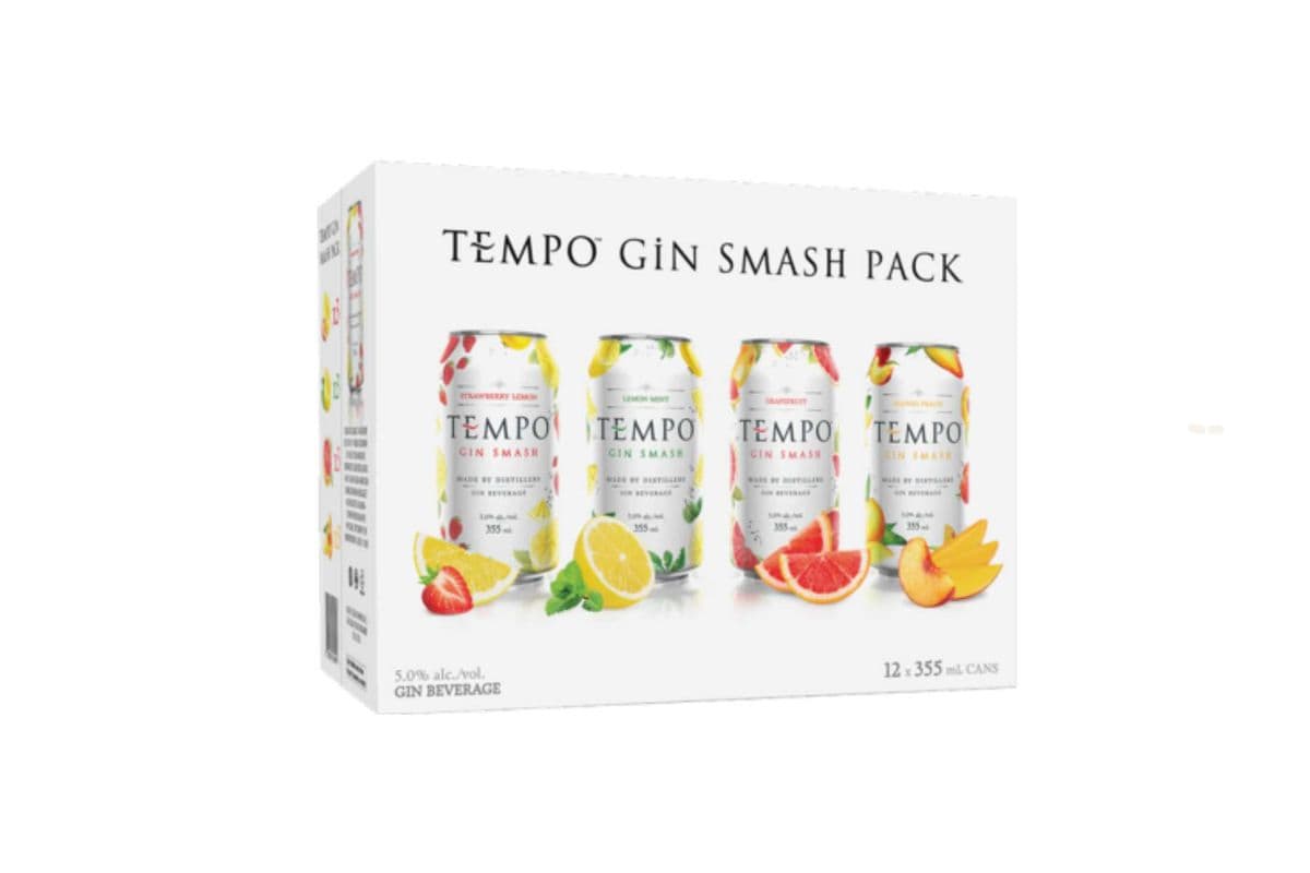 ★ Tempo Gin Smash Variety Pack | SAVINGS EVERYDAY — THE CLEANEST SIP IN THE GAME | (12 x 355ml)