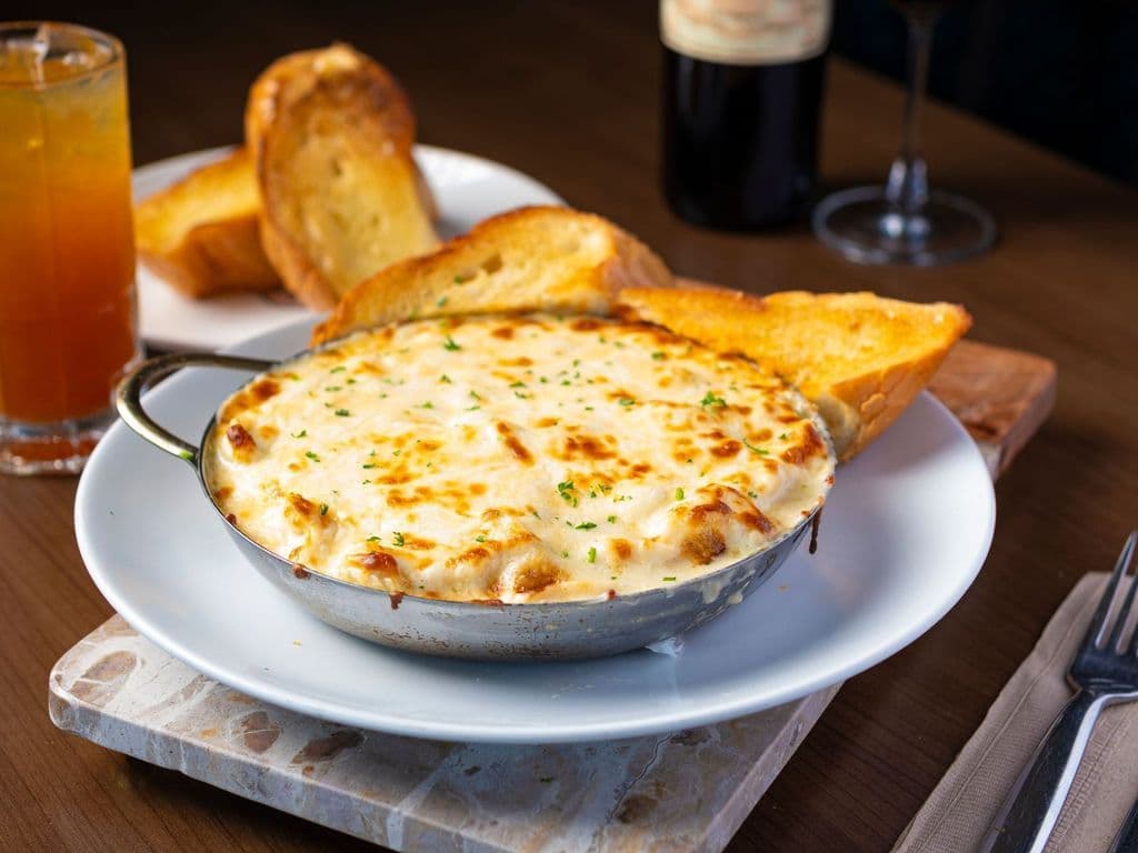 Baked Cheese Tortellini Alfredo