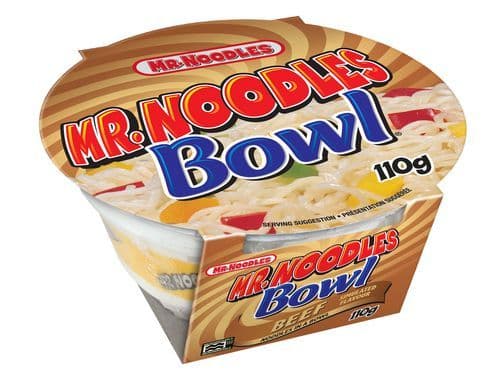 Mr Noodle Bowl Beef (110 g)