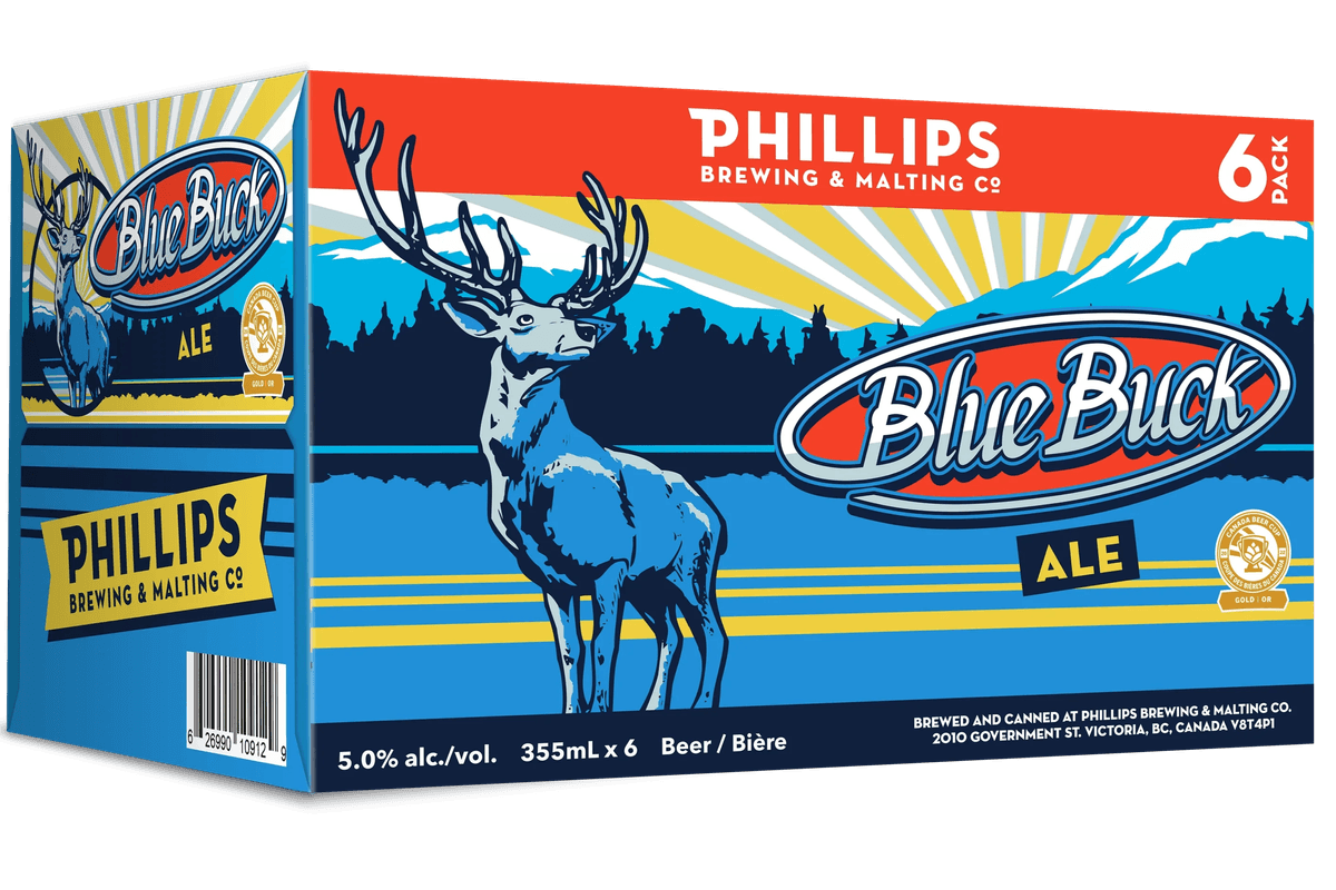 Phillips Blue Buck Ale Can (6 x 355ML)