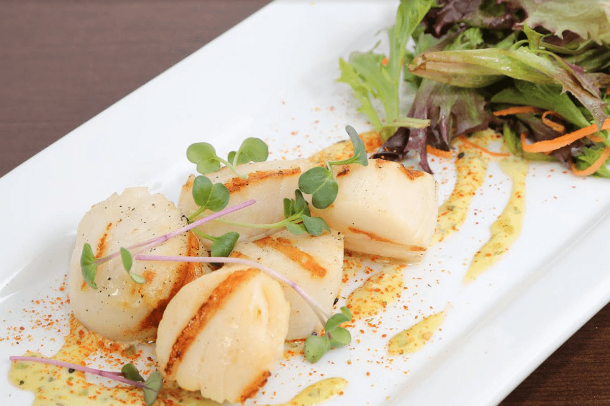 Pétoncles grillés (5 mcx) / Grilled Scallops (5 pcs)
