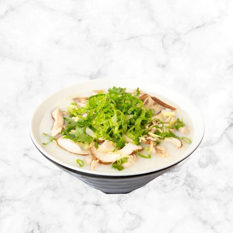 C12 Chicken Congee with Mushroom / C12 滑雞粥