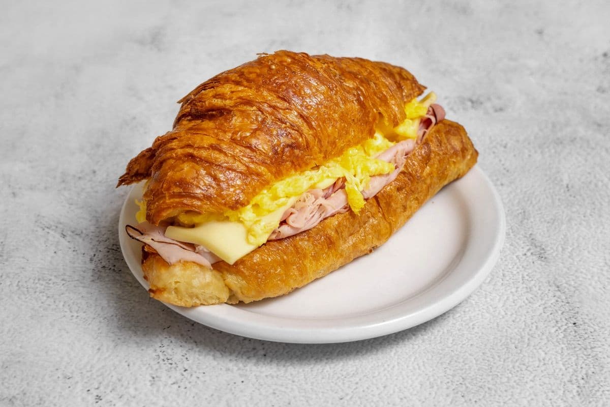 Ham and Swiss Croissant