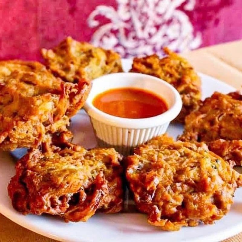 Bhajee d'oignons / Onion Bhajee