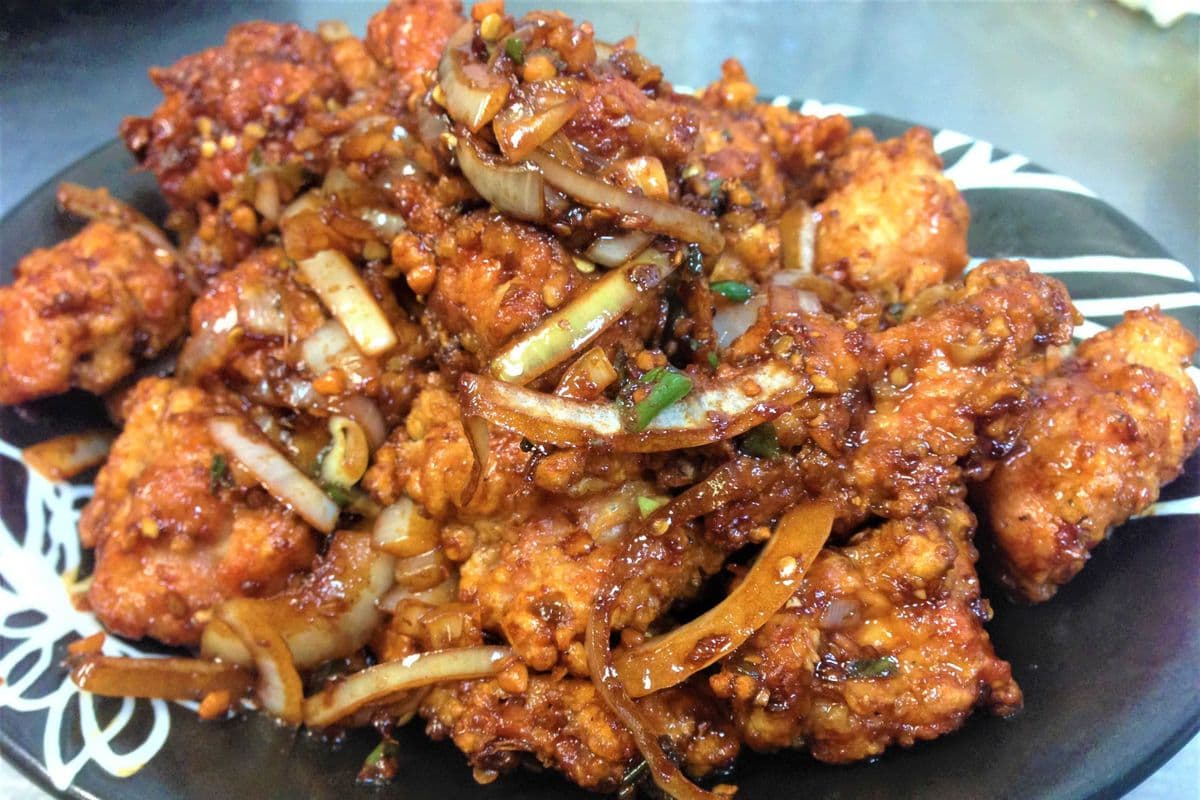 42. Chili Chicken (Gravy or Dry)