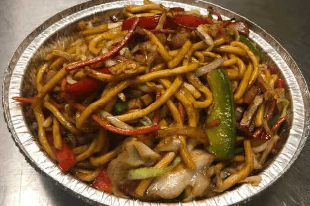 C14. Shanghai Thick Noodle with BBQ Pork