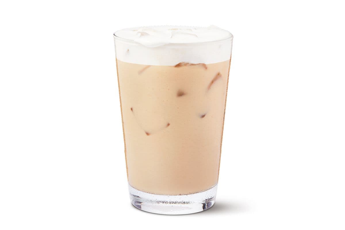Caramel Churro Iced Chai Latte