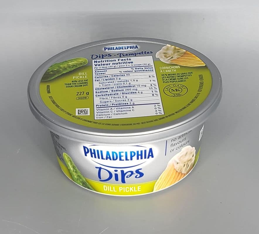 Philadelphia Dil Pickle Dips 227g