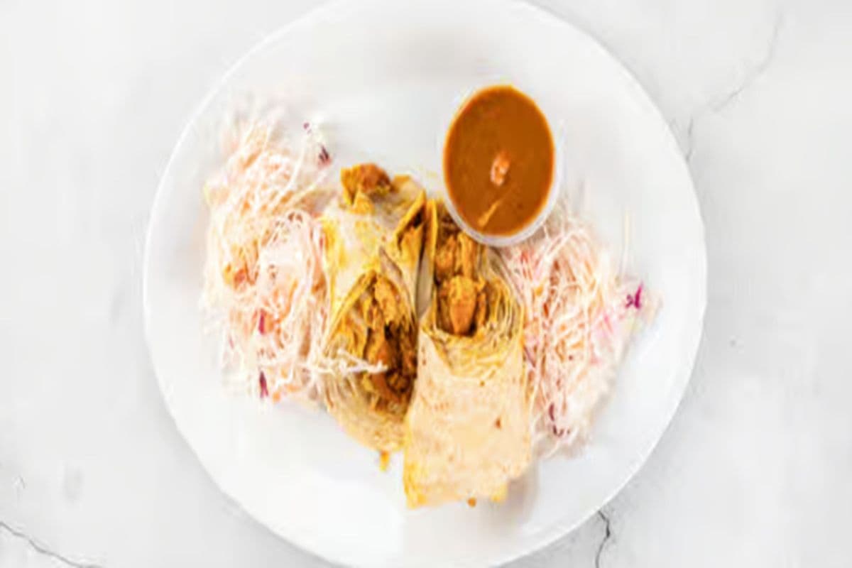Curry Chicken Roti