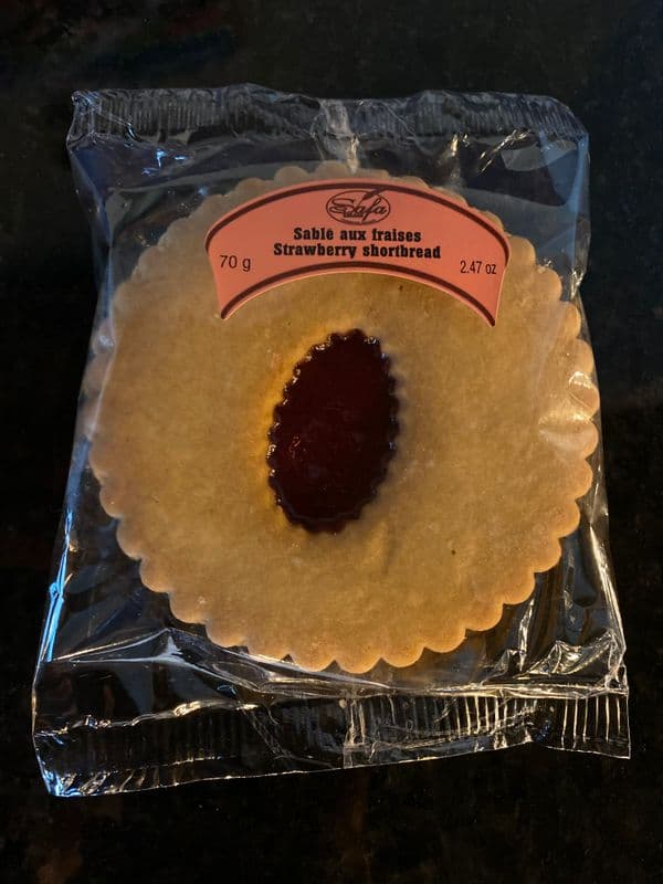 Sablé aux fraises / Strawberry Shortbread