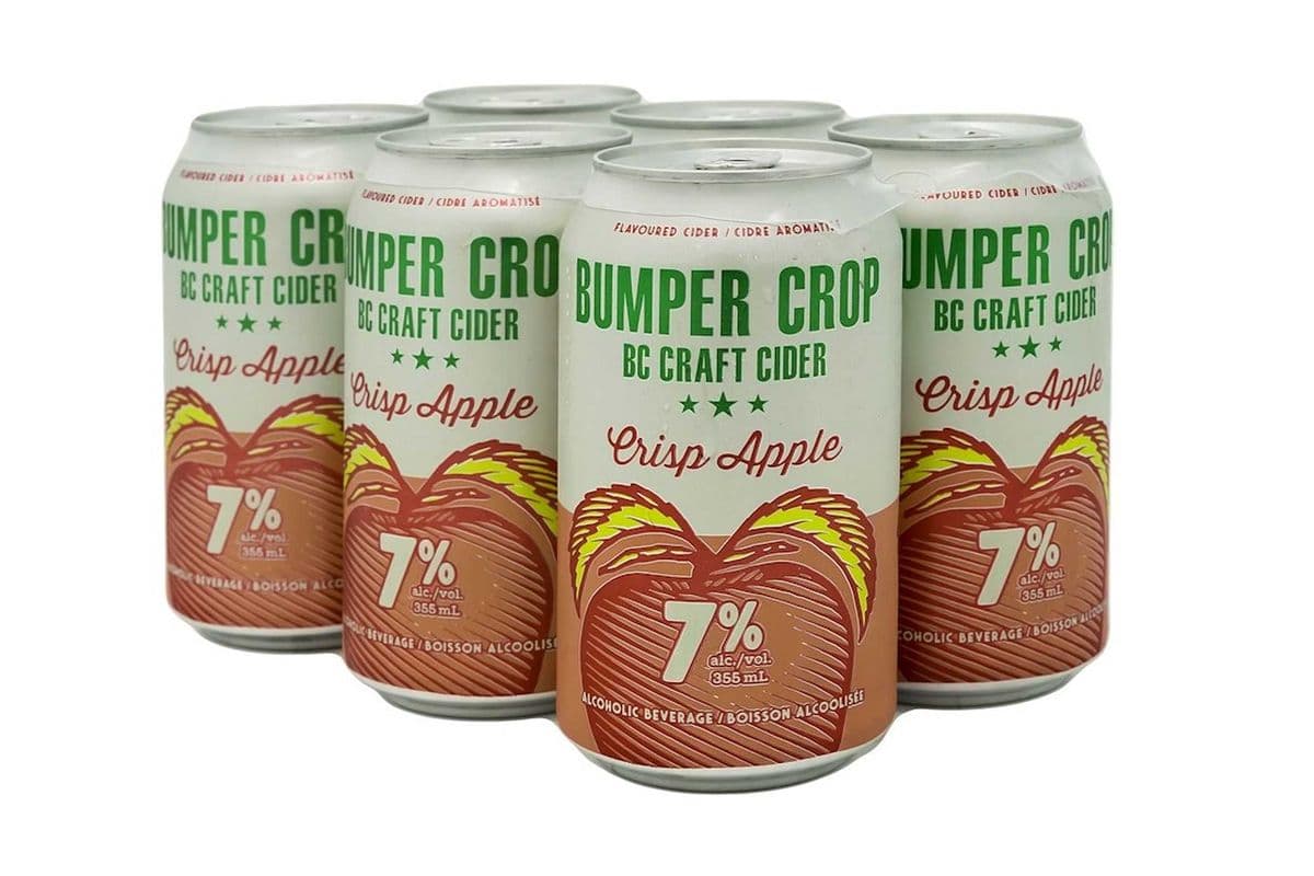 Bumper Crop Apple Cider 6x355ml Cans (6 x 355ml)