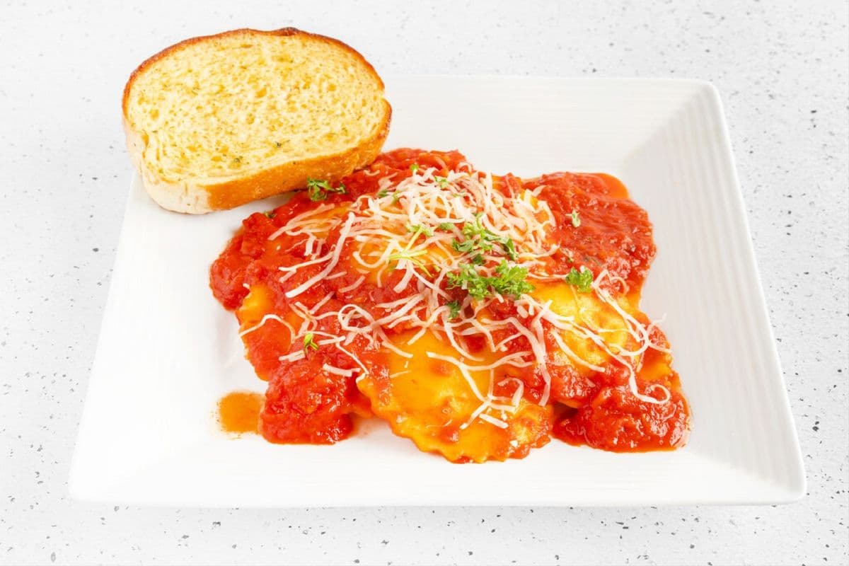 Cheese Ravioli Medallions