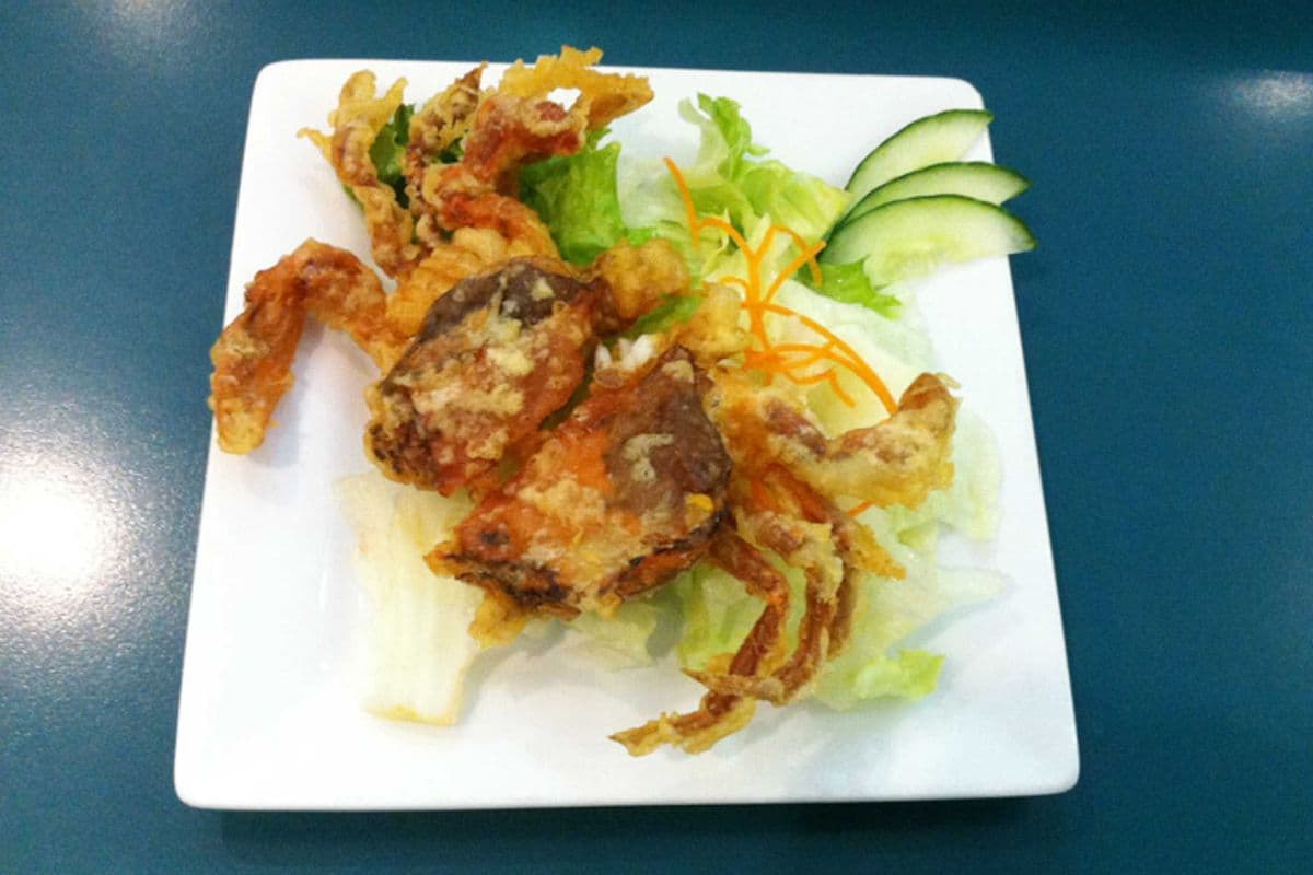 32. Deep Fried Soft Shell Crab