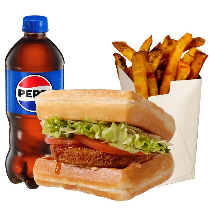 Waffle Chicken Combo