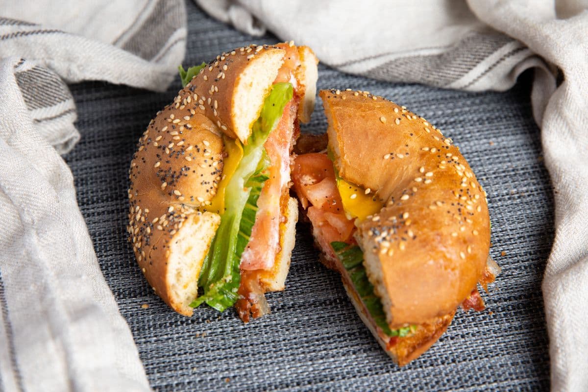 B.L.T bagel/sandwich/wrap