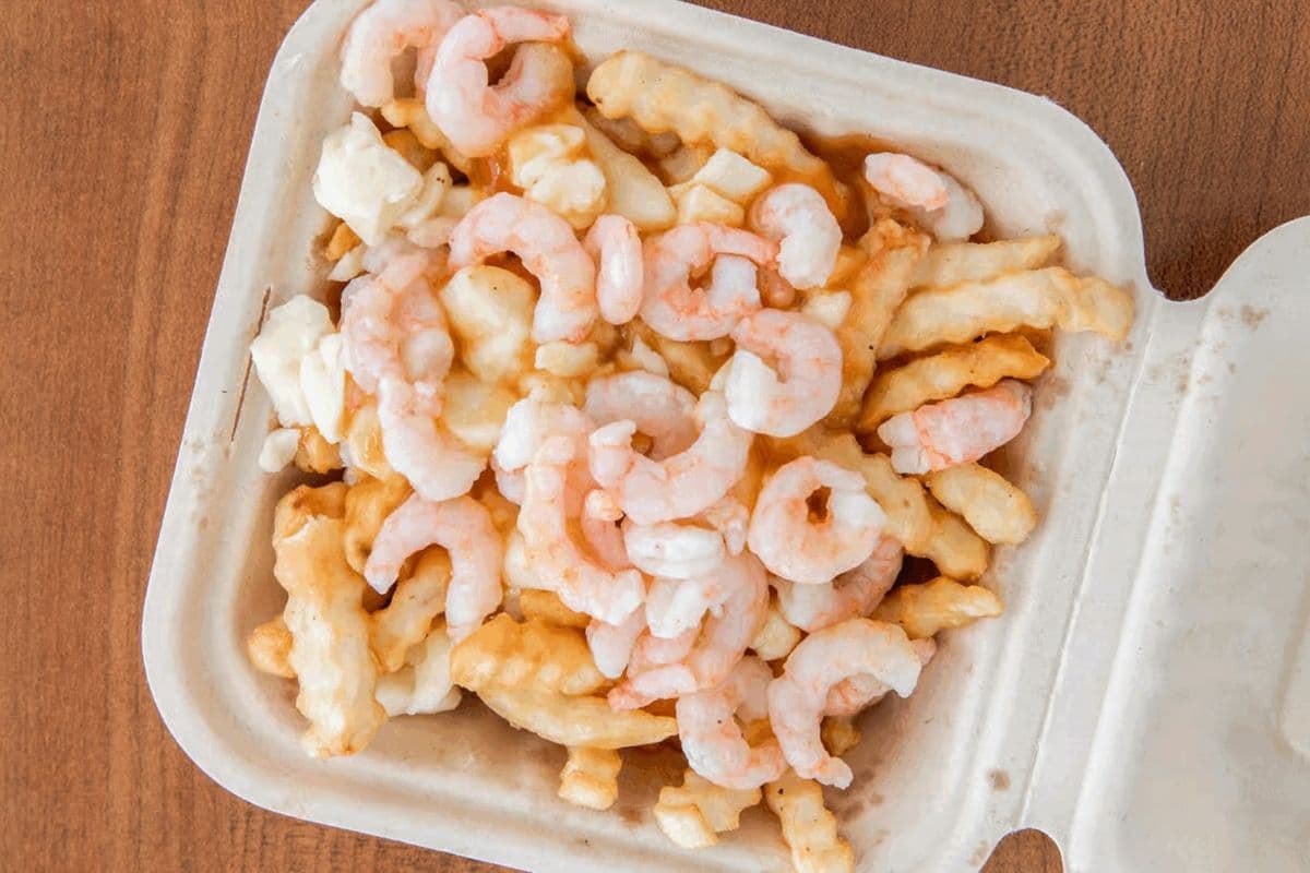 Poutine crevette / Shrimp Poutine