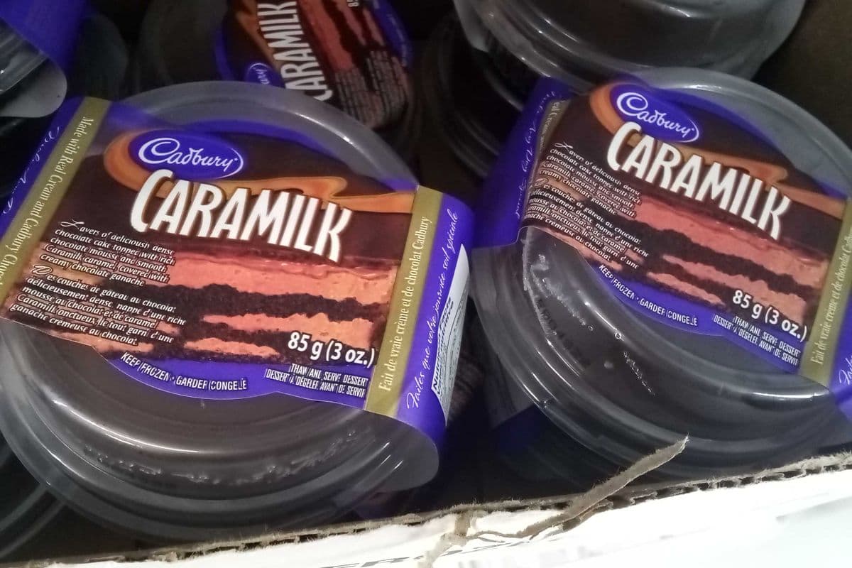 Cadbury caramilk single serve cupcake 85 g