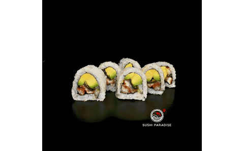 263.Eel avocado roll (8pcs)