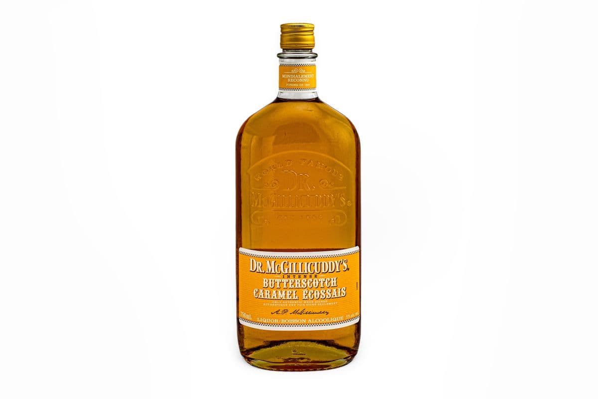 Dr. McGillicuddy's Intense Butterscotch 750ml Bottle (1 x 750ml)