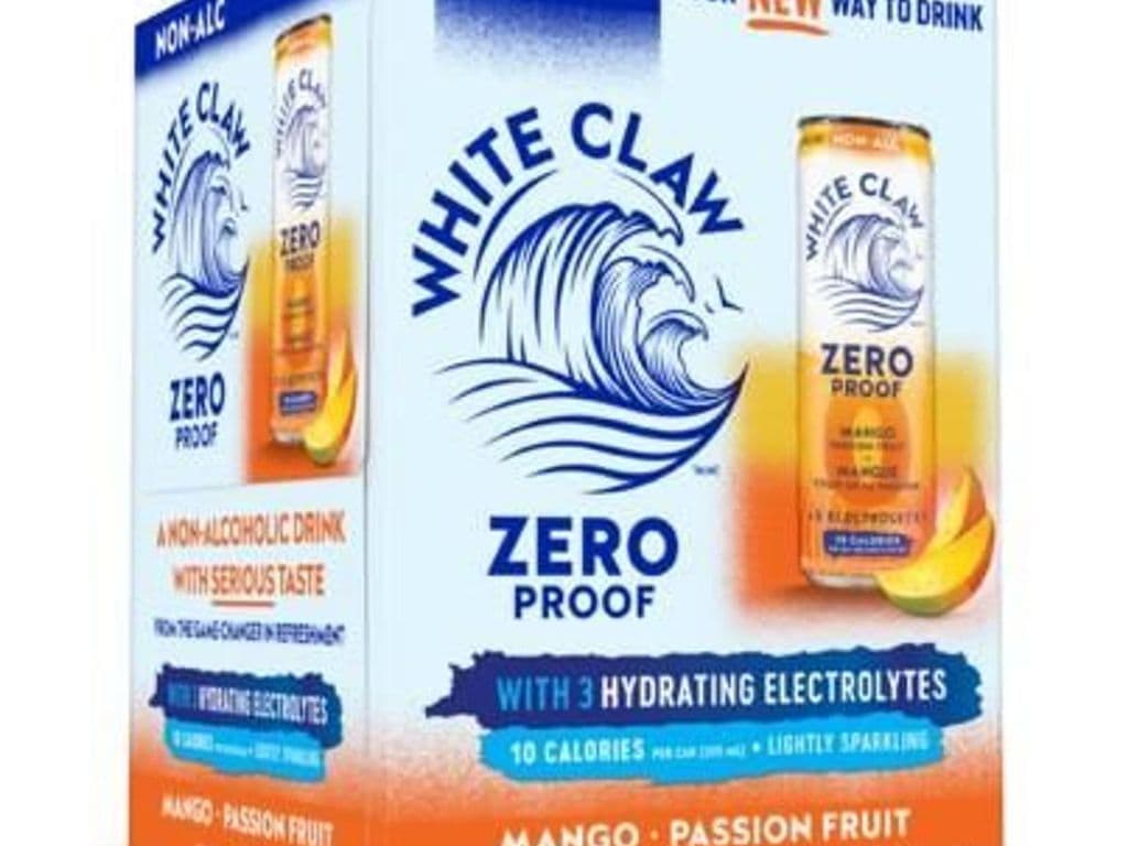 White Claw 0% Mango Passion Fruit 4 x 355ml
