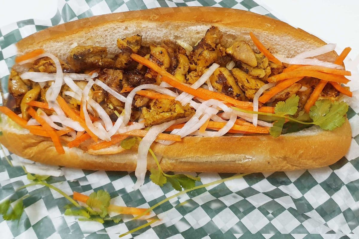 10. Lemongrass Chicken - Banh Mi Ga Nuong
