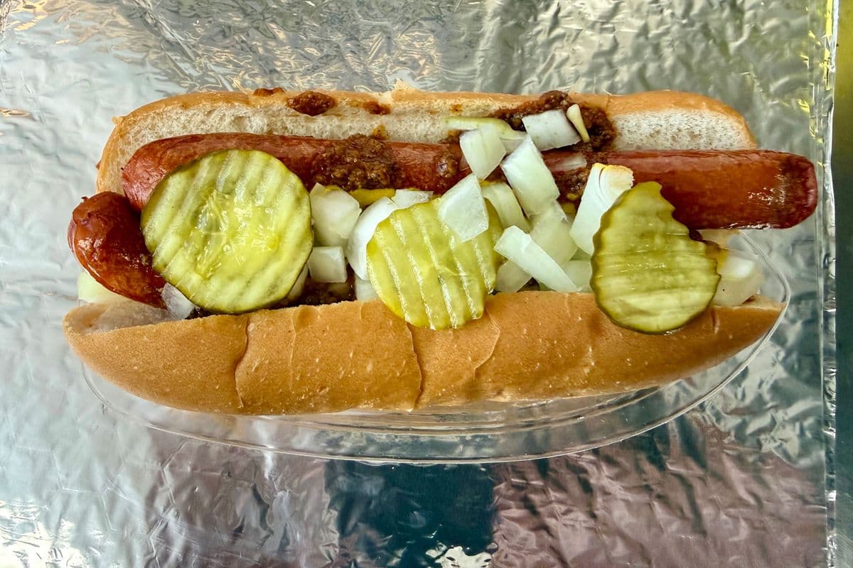 DOUBLE HOT DOG